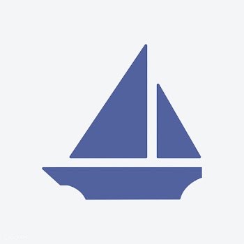 Sailboat icon isolated on white background | Free stock vector - 457550