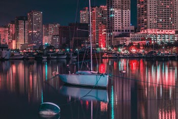 Sailboat On Body Of Water
