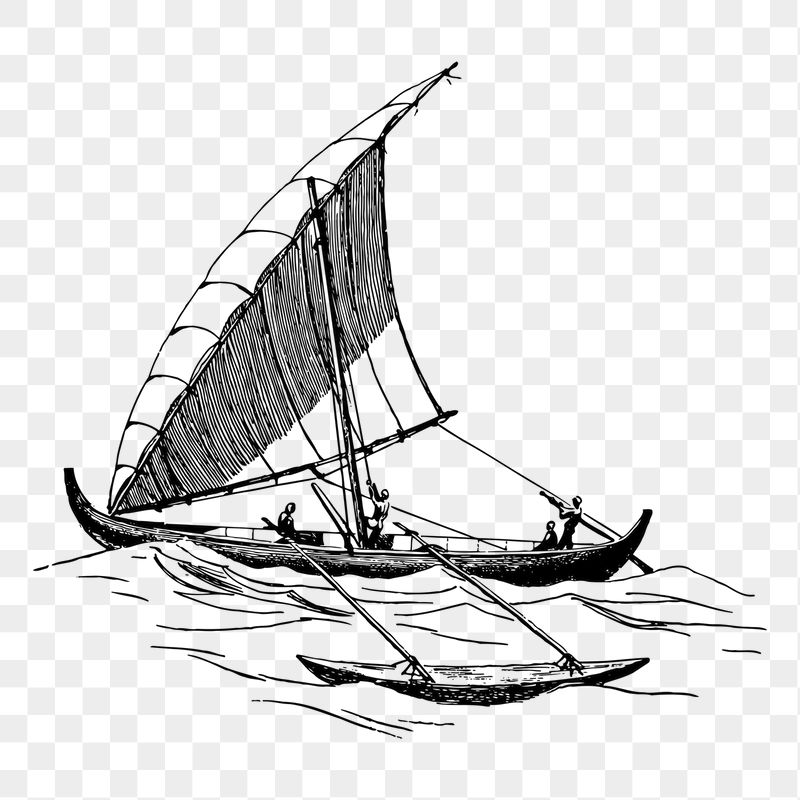 Sailboat png sticker illustration, transparent | Free PNG - rawpixel