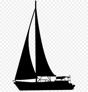 Sailboat Silhouette Clip art - Sailing Boat Silhouette PNG Clip Art 