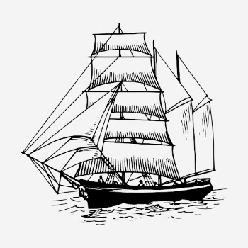 Sailing ship drawing, vintage vehicle | Free Photo - rawpixel