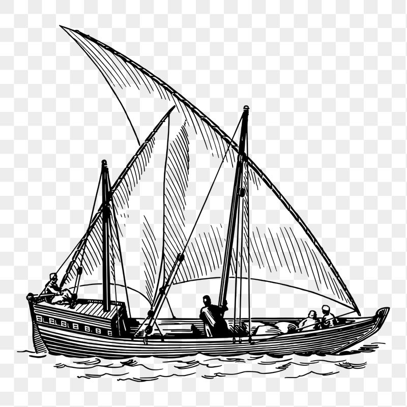 Sailing ship png sticker illustration, | Free PNG - rawpixel