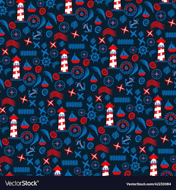 sailor and nautical pattern