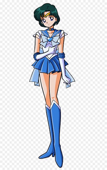 Sailor Mercury Sailor Moon Chibiusa Sailor Venus Sailor Jupiter - Mercury 