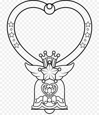 Sailor Moon Chibiusa Coloring book Crystal - thief vector 