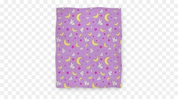 Sailor Moon Luna Chibiusa Blanket ChibiChibi - sailor moon 