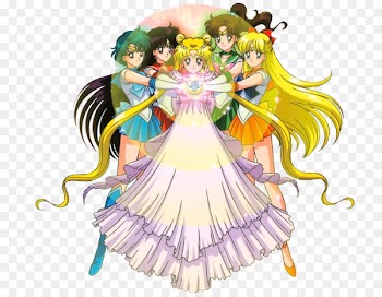 Sailor Moon Sailor Mercury Chibiusa Sailor Saturn Poster - sailor moon 