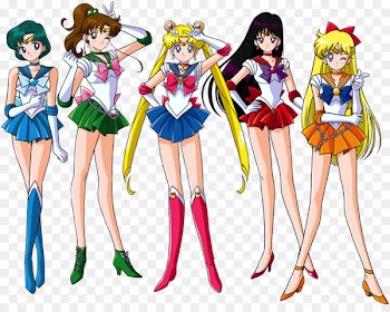 Sailor Moon Sailor Uranus Sailor Mercury Sailor Senshi Drawing - STYLE 