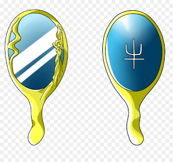 Sailor Neptune Sailor Moon Mirror Fan art - sailor moon 