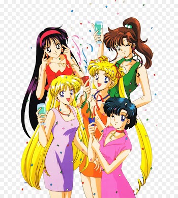 Sailor Venus Sailor Moon Sailor Jupiter Sailor Mars Sailor Mercury - sailor moon 