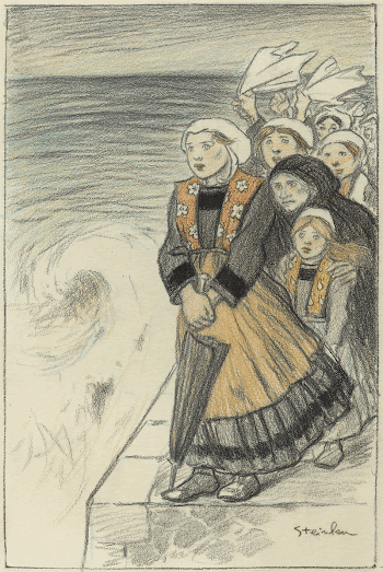 Sailors' Wives (1896) print in high | Free Photo - rawpixel