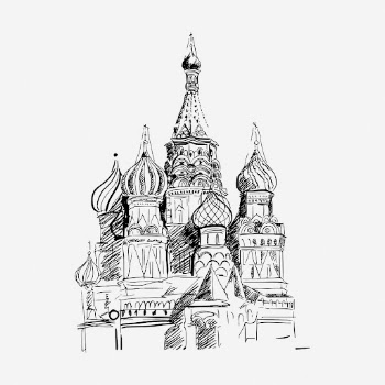 Saint Basil's Cathedral hand drawn | Free Photo - rawpixel