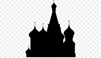 Saint Basil's Cathedral Moscow Silhouette - moscow 
