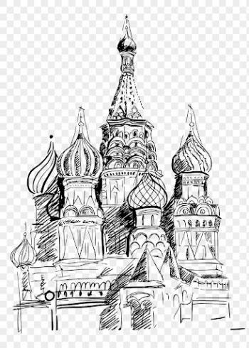 Saint Basil's Cathedral png sticker, | Free PNG - rawpixel