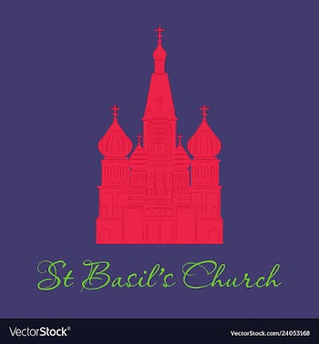 Saint basils cathedral icon vector image