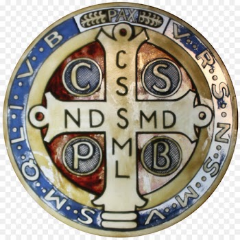 Saint Benedict Medal Order of Saint Benedict Catholic Church Catholicism - classical medal 