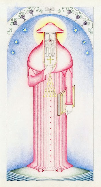 Saint Bonaventure (1935&ndash;1942) drawing by American | Free Photo - rawpixel
