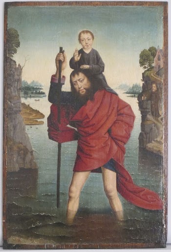 Saint Christopher and the Infant | Free Photo - rawpixel