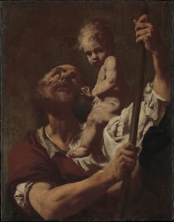 Saint Christopher Carrying the Infant | Free Photo - rawpixel