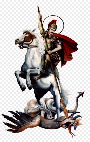 Saint George and the Dragon Michael Ravadinovo - dragon png ...