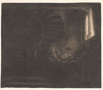 Saint Jerome in a dark | Free Photo - rawpixel