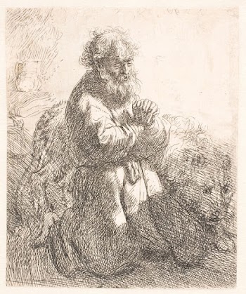 Saint Jerome, praying | Free Photo - rawpixel
