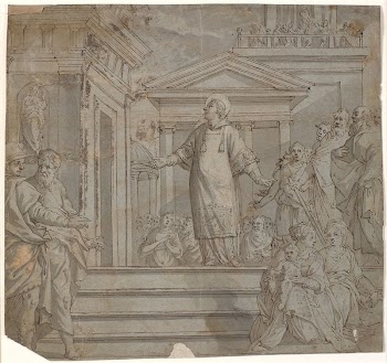 Saint Laurentius hands over the church's | Free Photo - rawpixel