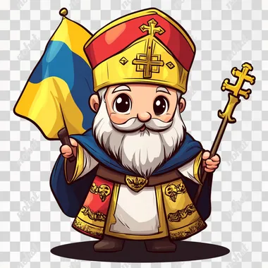 Saint Nicholas ChiBi: A Tribute to Ukrainian Spirit