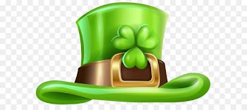 Saint Patrick's Day Hat Shamrock Irish people Cap - St Patricks Day Hat with Shamrock Transparent PNG Clip Art Image 