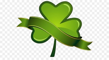 Saint Patrick's Day Shamrock Clip art - St Patricks Day Shamrock with Banner PNG Clipart 