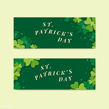 Saint Patricks day banners | Free stock vector - 564603