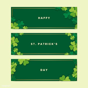 Saint Patricks day banners | Free stock vector - 564609