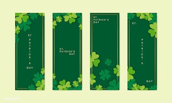 Saint Patricks day banners | Free stock vector - 564619
