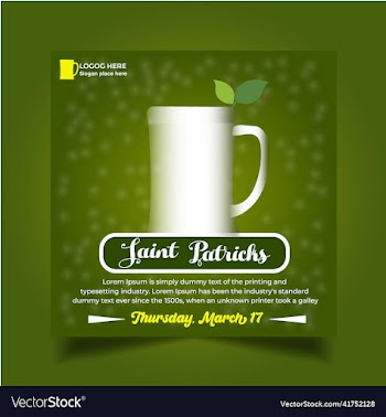saint patricks day celebration social media post