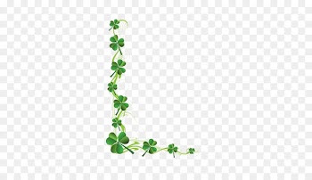 Saint Patricks Day Shamrock Four-leaf clover Clip art - Clover frame 
