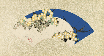 Sakai Hoitsu's Chrysanthemums by the Water | Free Photo Illustration - rawpixel