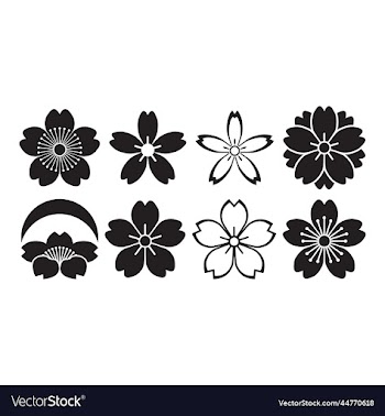 sakura flower icon set free