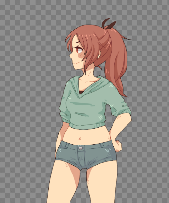 Sakura Girl PNG High-Quality Image