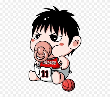 Sakuragi Hanamichi Slam Dunk Cartoon Pacifier Child - Baby Sakuragi