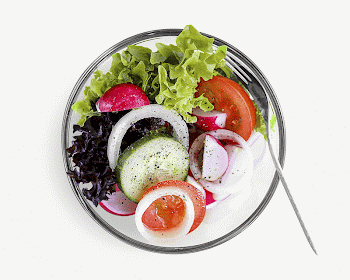 Salad bowl, collage element psd | Free PSD - rawpixel