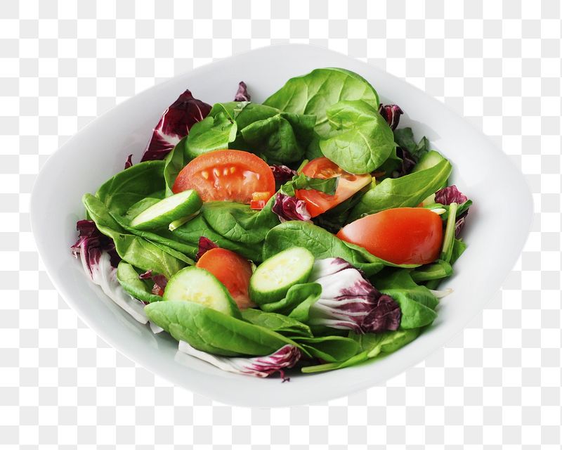 Salad plate png sticker, healthy | Free PNG - rawpixel