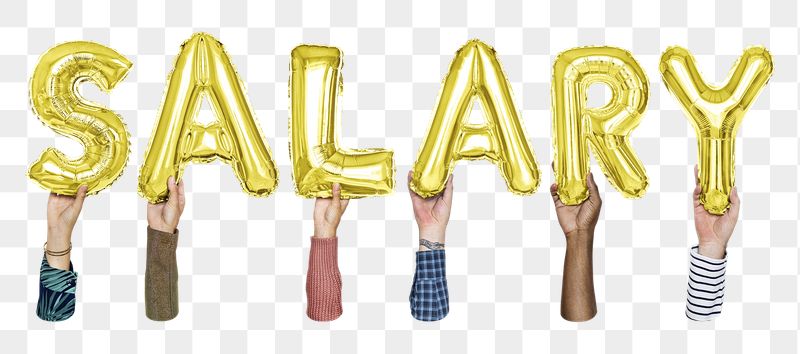 Salary balloon png word sticker, | Free PNG - rawpixel