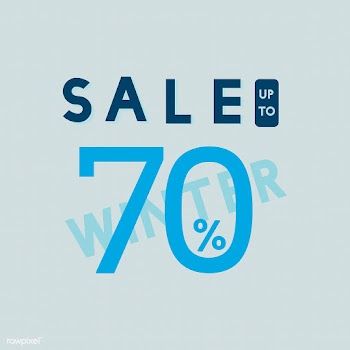 Sale 70% discount badge vector | Free stock vector - 503436