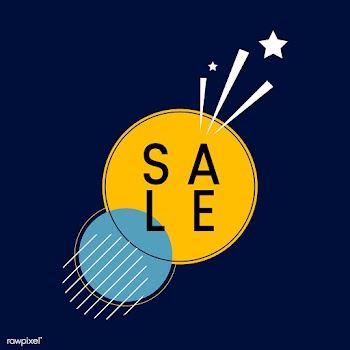SALE badge shopping and retail vector | Free stock vector - 501299
