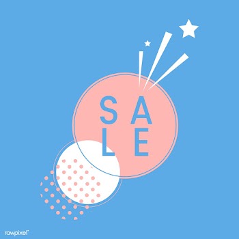 SALE badge shopping and retail vector | Free stock vector - 501322