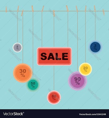 Sale Banner Design2 vector image