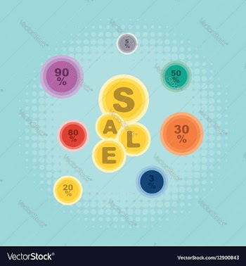 Sale Banner Design6 vector image