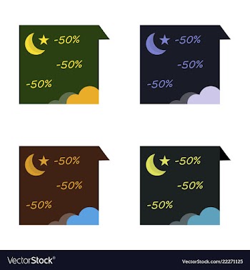 Sale banner template design big sale special vector image