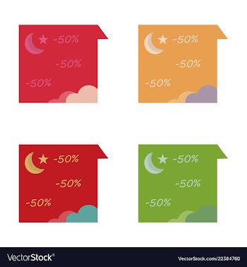 Sale banner template design big sale special vector image