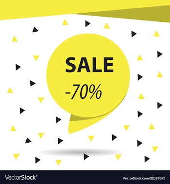 Sale banner template design big sale special vector image
